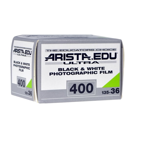 Arista Black and White Roll Films EDU ULTRA ISO 400 35X36