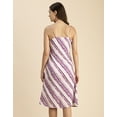 thumbnail image 4 of Moomaya Sleeveless V Neck A-Line Printed Rayon Dress - Women's Elegant Dress, 4 of 9