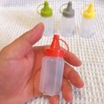 thumbnail image 4 of 8pcs Mini Condiment Squeeze Bottle Syrup/Ketchup/Sauce/Honey/Salad Dressing Container School Lunchbox Dispensers Dipping Containers for Work/School, 4 of 5