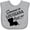 AC-Heather Grey, variant on Inktastic Someone in Louisiana Loves Me Boys or Girls Baby Bib