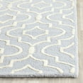 thumbnail image 4 of SAFAVIEH Cambridge Julian Geometric Wool Area Rug, Light Blue/Ivory, 9' x 12', 4 of 7