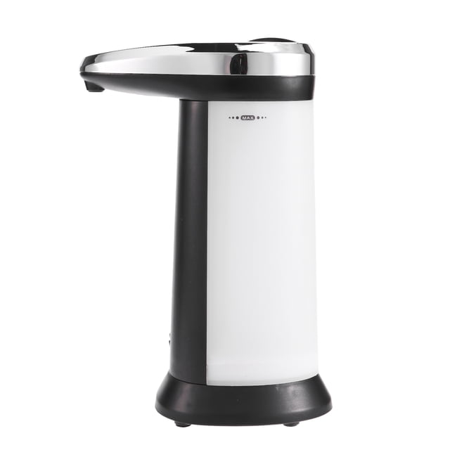 Dispensador de Jabón Líquido de 400 Ml, Lavadora de Manos de Inducción con Sensor Inteligente Sin Contacto Automático para Equipos de Cocina y Baño