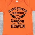 thumbnail image 4 of Inktastic Handpicked for Earth by My Granny in Heaven with Angel Wings Boys or Girls Baby Bodysuit, 4 of 5