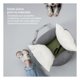 thumbnail image 2 of Asiento de Coche para Perro, Transportadora para Automóvil Esquimal (Gris - Hueso, 47x53x44 cm), 2 of 6