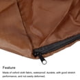 thumbnail image 4 of Uxcell Outdoor Chair Storage Bag Waterproof Folding Chair Carry Bag Cover Carrying Case Brown Black 2 Pack, 4 of 6