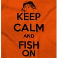 thumbnail image 2 of Keep Calm Fish On Fishing Enthusiast Boys Kids T Shirt Tees Tops Teen Brisco Brands S, 2 of 6