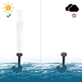 thumbnail image 2 of Yeacher Mini Solar Fountain Pump Solar Water Pump Power Panel Kit Solar Panel Water Pump for Garden Pool, 2 of 7