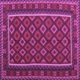 thumbnail image 1 of Ahgly Company Indoor Square Oriental Purple Traditional Area Rugs, 5' Square, 1 of 4