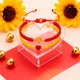 thumbnail image 4 of Pulseras de pareja con temática de San Valentín. Linda pulsera ajustable para pareja. Regalo ideal para San Valentín. Pulsera de metal., 4 of 6