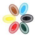 thumbnail image 1 of Plastic Basket 6 Pcs Practical Storage Trays Food Hamper Fried Chicken Fruit Grade Pp, 1 of 6