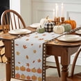 thumbnail image 3 of Thanksgiving Table Runner, Autumn Thanksgiving Kitchen Dining Table Decoration for Home Party Decor 13x90 Inches, 3 of 9
