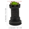 thumbnail image 6 of Esterno Chess Piece Planter Pots (Set of 2); Resin Rook Statues for Home and Office Decor, 6 of 9