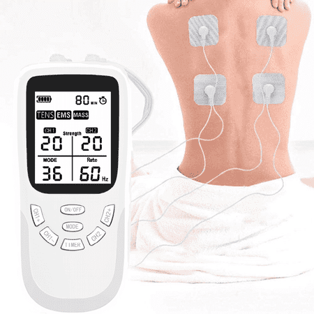 36 Modes Tens Units for Pain Management,Dual Channel Muscle Stimulator Machine with 4 PCS Electrode Pads, TENS Machine for Muscles, Shoulder, Neck, Back Pain Relief