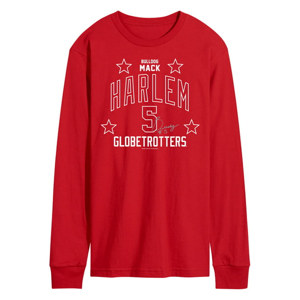 Harlem Globetrotters - Bulldog Mack - Men's Long Sleeve T-Shirt ...