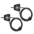 thumbnail image 1 of Master Lock Python Cable Lock, Cable Lock with Keys, Trail Camera and Kayak Locking Cable, 2 Pack, 8417T,Black, 1 of 7