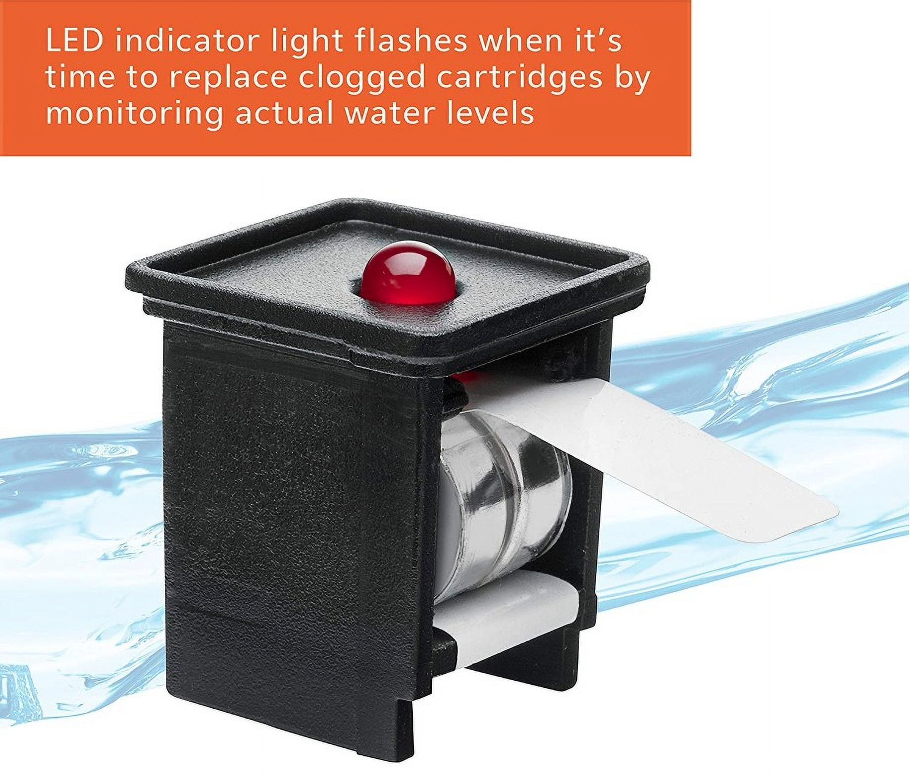 24 Stück Ammoniak-Reduzierfilter Für Aqueon QuietFlow LED PRO Filter 30/50 – Ersatzfilter Für Gesundes Aquariumwasser