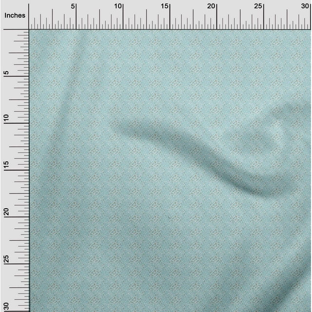 oneOone Cotton Cambric Fabric Leopard Animal Skin Printed Fabric 1 Yard 56 Inch Wide