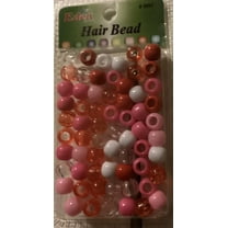 Eden Collection - Big Round Hair Beads 70PCS -( Color # MultiColor) #BR7 item