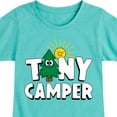 thumbnail image 3 of Instant Message - Camping - Tiny Camper - Toddler & Youth Girls Short Sleeve Graphic T-Shirt, 3 of 6
