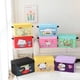 thumbnail image 4 of Anime Sanrioed My Melody Hellokittys Kuromi Pochacco-caja de almacenamiento plegable Kawaii, guantera de gran capacidad no tejida, bonita caja de Juguetes, 4 of 4