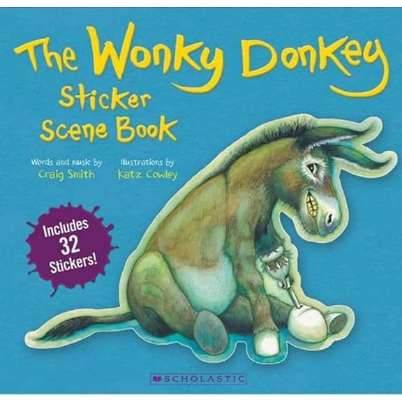 Pre-Owned The Wonky Donkey Sticker Scenes **STICKER BOOK ONLY**, 9781775432524, 1775432521, Paperback,