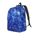 thumbnail image 1 of Balery Blurred Star Snow Christmas Mochila Clásica Impresa Básica para Viaje, Mochila Escolar Resistente al Agua, Mochila de Lona con Correas Ajustables-Medium, 1 of 5