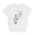 thumbnail image 3 of Women's Vintage Flowers Shirt Casual Boho Floral Print Blouses Summer Trendy Loose Lightweight Tops for Girl, 3 of 6