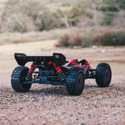 ARRMA 1/8 TYPHON 6S V5 4 Wheel Drive BLX Buggy with Spektrum Firma RTR Battery & Charger not included Black ARA8606V5 Cars Electric Kit Other