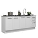 thumbnail image 1 of Gabinete Bajo Cocina Madesa 200cm Con Tarja Agata BB, 1 of 5