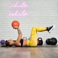thumbnail image 2 of PRISP Weighted Rubber Medicine Ball - Weight Ball for Strength Exercises and Fitness Workouts, 2 of 6