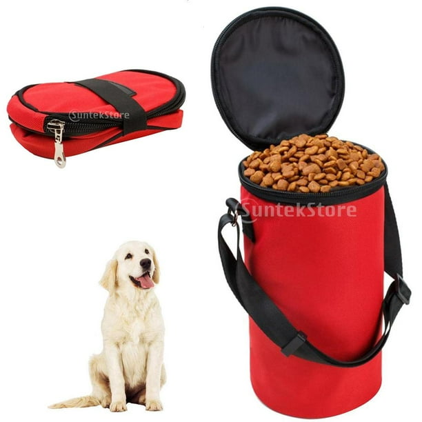 Porta alimentos para perros sale