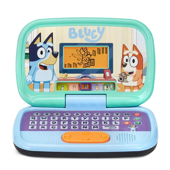 VTech Bluey Laptop de Juegos Electrónico de Aprendizaje con 10 Juegos