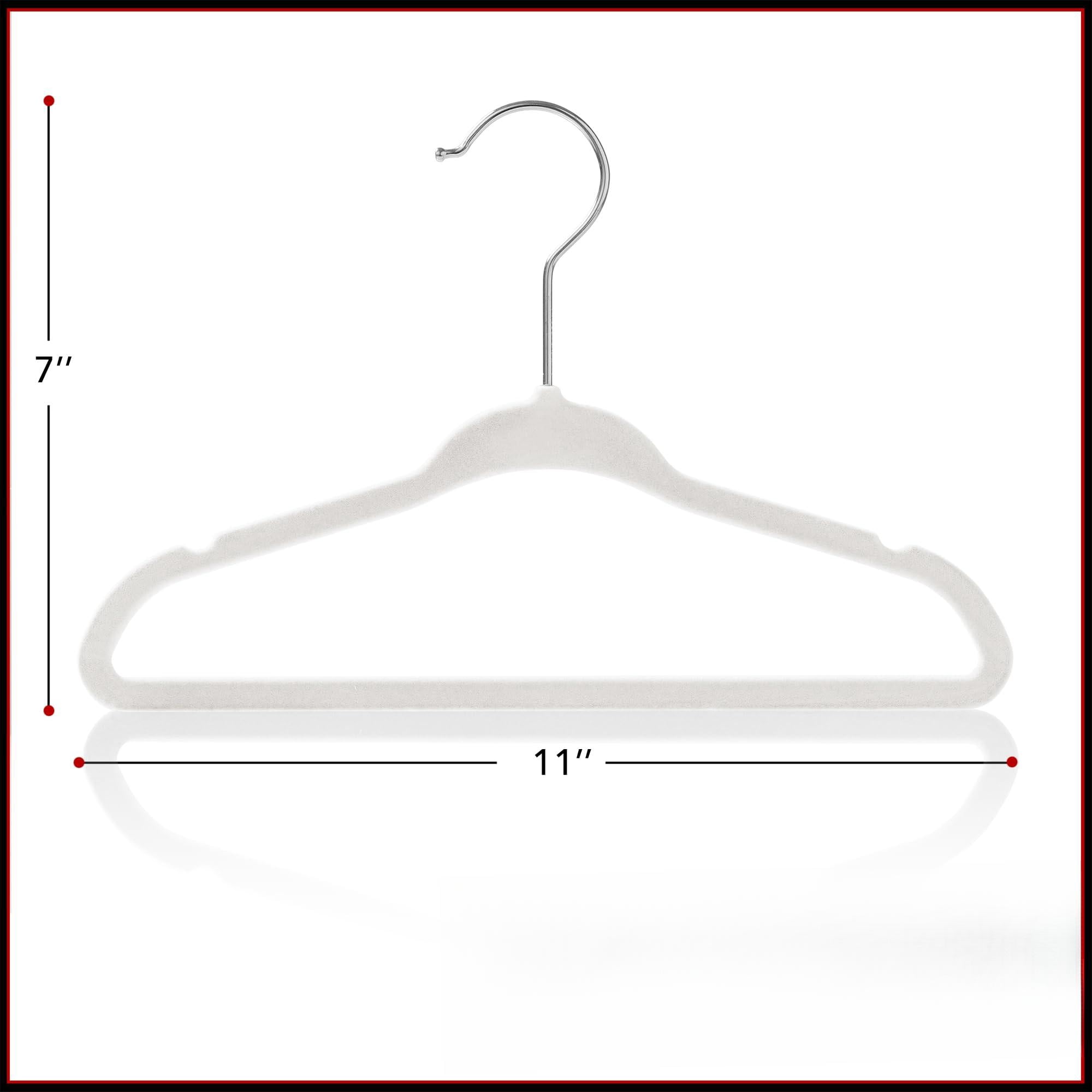 50 Hangers - 11" Size For & Clothes