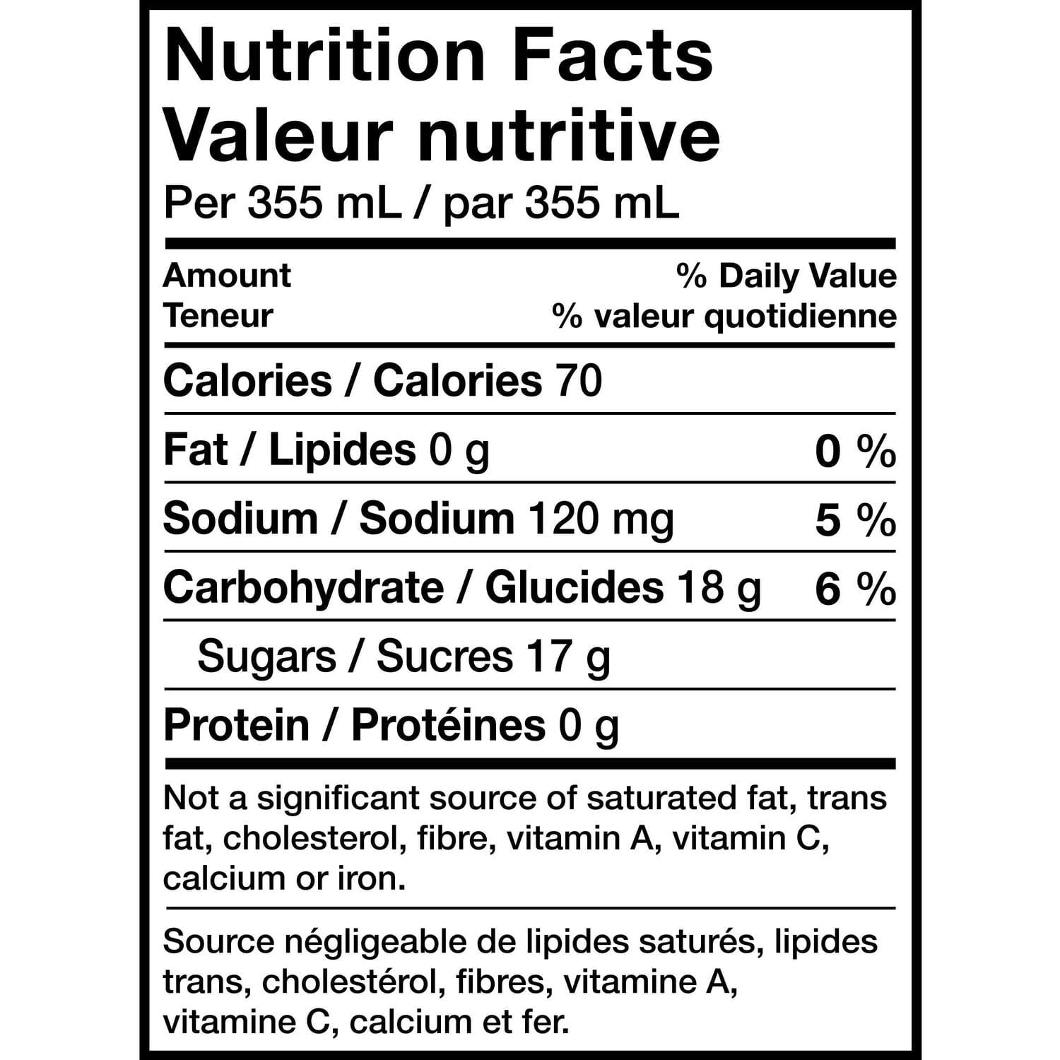 Brisk Moitié-moitié Thé glacé +Limonade au melon d’eau, 710 mL, 1 canette