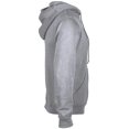 thumbnail image 3 of Casual Garb Fleece Hoodies for Men Heather Heavyweight Full Zip Hoodie Hooded Sweatshirt Athletic Heather Large, 3 of 4