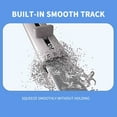 thumbnail image 3 of Rotating Self-Wringing Mini Mop | 360-Degree Swivel Head for Desk & Bathroom Cleaning | Handheld Flat Mop with Reusable Microfiber Pads | No Hand Washing Required, 3 of 11