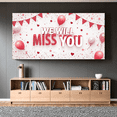 thumbnail image 6 of Decorative Design Goodbye Banner Colorful Theme Miss You Banner Farewell Banner for Retirement Party Going Away Party Office Farewell, 6 of 8