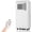 White, variant on 8000 BTU Portable Air Conditioner, 3-in-1 Cooling/Fan/Dehumidifier, Remote Control, 24H Timer, Sleep Mode, Up to 350 Sq.Ft, Window Kit Included, White