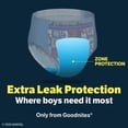 thumbnail image 6 of Goodnites Boys Nighttime Bedwetting Underwear, XS (28-43 lbs), 44 Count (Select for More), 6 of 15
