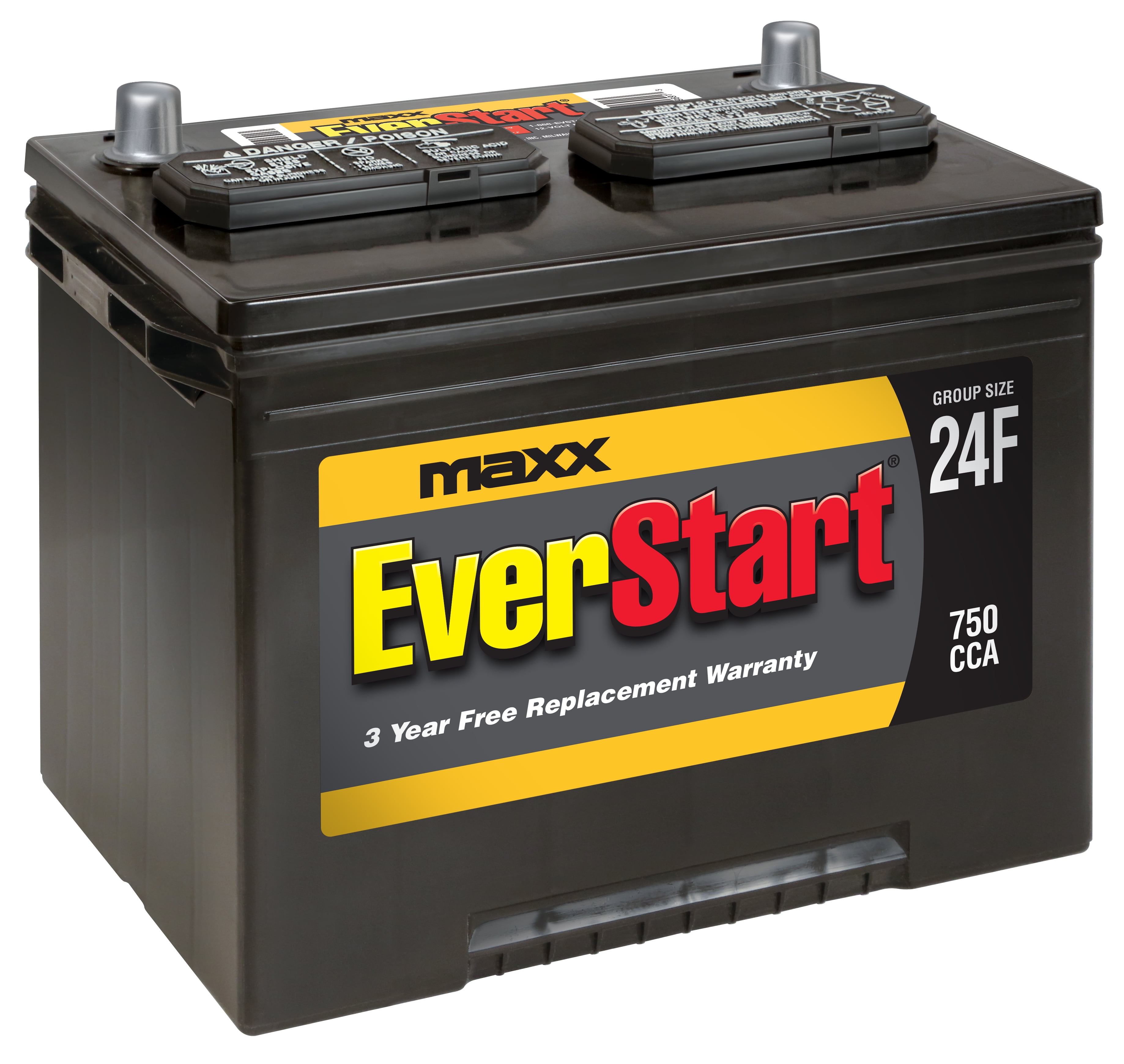 Everstart Maxx Lead Acid Automotive Battery Group Size 24f Free Rn