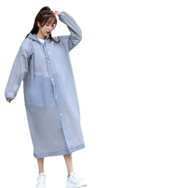 Rain Ponchos for Adults Reusable Hooded Raincoats for Men