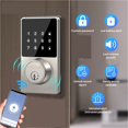 thumbnail image 3 of Smart Lock With Password, Keyless Entry Door Lock With Touchscreen Keypads, Easy To Install, App Unlock, 50 User Codes ,Integrated Smart Home, 3 of 7