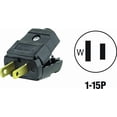 thumbnail image 2 of Leviton 101 Cord & Plug in Black — UL Listed for US Residential Electrical Code Compliance, Drop-in NEC-Standard Wiring, 2 of 2