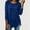 A05-Navy, variant on Zysthvn Casual Women's Sweatshirt Lightweight Pullover Fall Long Sleeve Solid Sweatshirts for Women Loose Fit Crewneck Tops