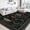 Black tone, variant on 2*6ft/5*7ft/8*10ft/9*12ft/10*13ft Insect Washable Soft Area Rugs for Living Room Bedroom Ultra-Thin Non Slip Dining Room Stain Resistant Rug Large Carpet for Office Nursery Bedroom