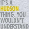 thumbnail image 2 of CafePress - Its A Hudson Thing Infant Bodysuit - Cute Infant Bodysuit Baby Romper - Size Newborn - 24 Months, 2 of 3