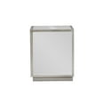 thumbnail image 3 of Baxton Studio Currin Contemporary Mirrored 3-Drawer End Table, 3 of 6