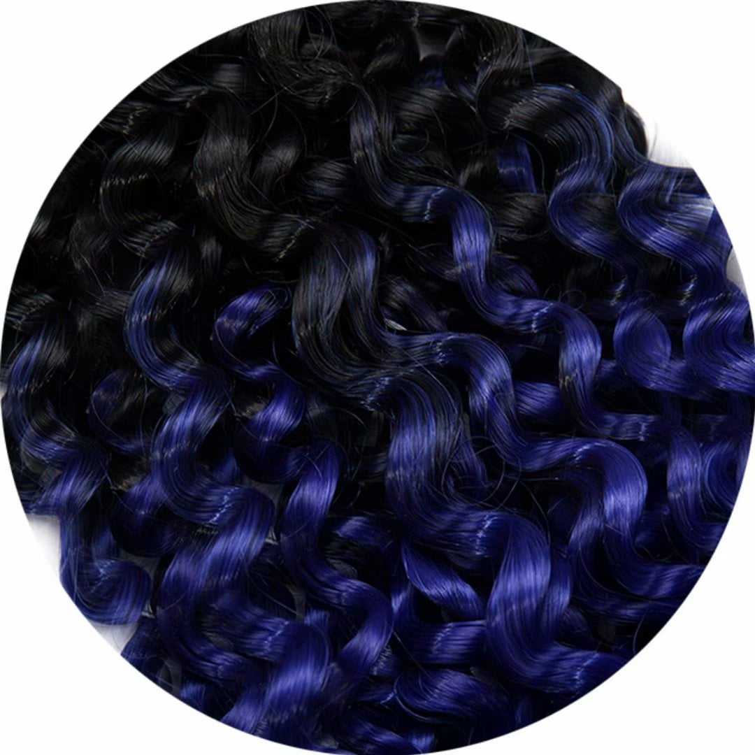 Black to Dark Blue