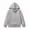 Grey, variant on Kids Hoodies Kids Grey Hoodie Long Sleeve Casual Basic Pullover Sweatshirt Hoodie Warm Fall Winter Clothes Girls Sweatshirts Size 4-5 Years