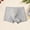 Gray, variant on FSYBOA Boys Cotton Boxer Briefs Size 8T, Casual Stretch Comfort Soft Kids Underwear Black